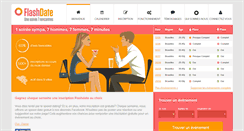 Desktop Screenshot of flashdate.be